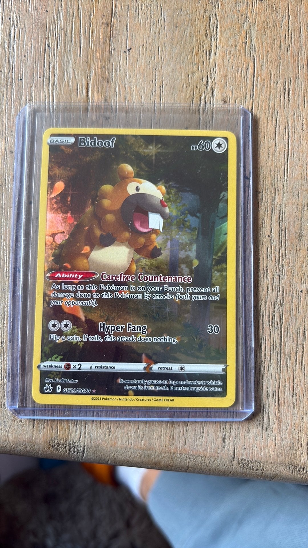 bidoof crz gg29, Ophalen of Verzenden, Zo goed als nieuw