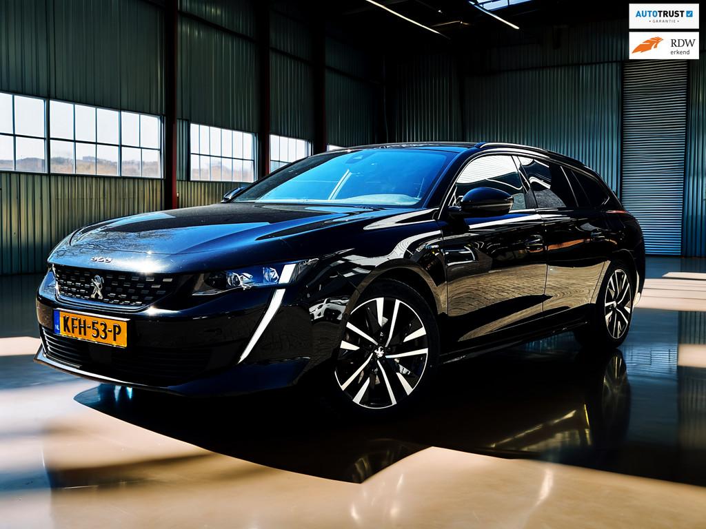 Peugeot 508 SW 1.6 HYbrid Peugeot Sport Engineered Carplay_3, 745 kg, Euro 6, 4 cilinders, Zwart