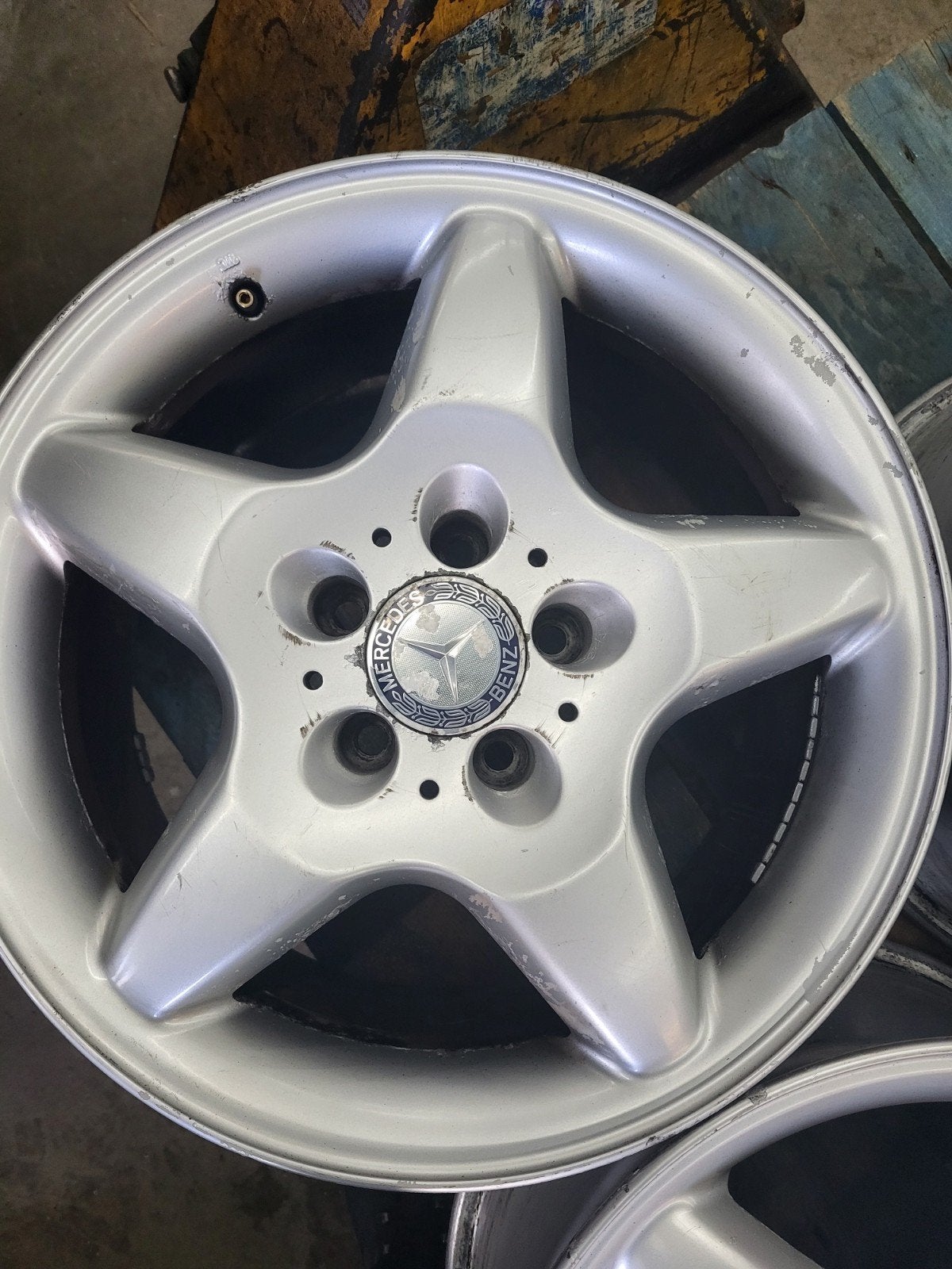 Mercedes-Benz ML Velgen 17 inch 5x112, Auto diversen, Ophalen, Gebruikt