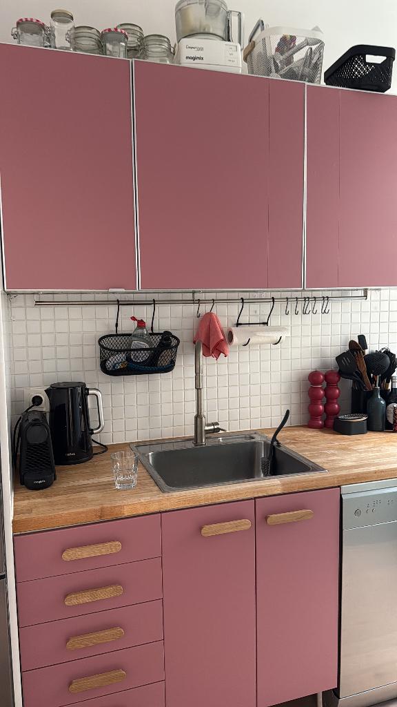 Stang + houder voor onder keukenkastjes, Ophalen, Minder dan 50 cm, Zo goed als nieuw, Minder dan 100 cm