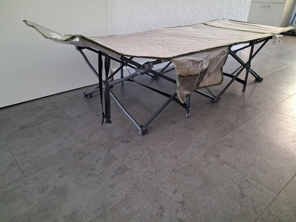 Adventuridge opvouwbaar veldbed als nieuw, Caravans en Kamperen, Ophalen, Nieuw