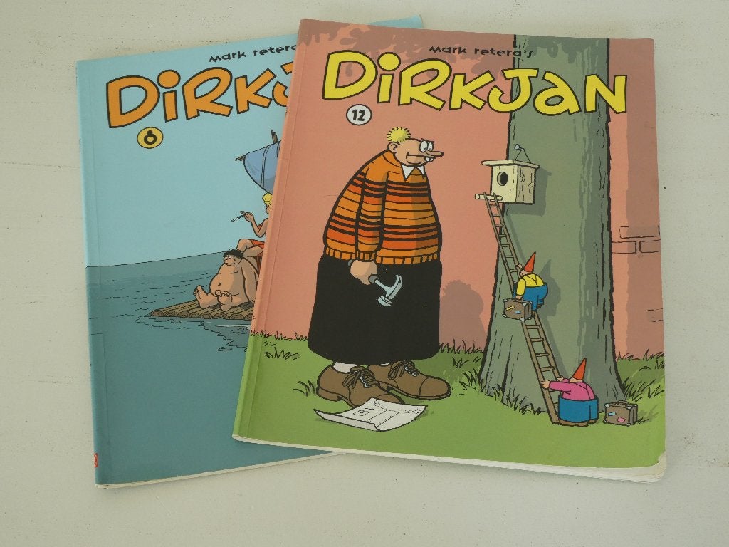 DirkJan 8 en 12, Boeken, Eén stripboek, Ophalen of Verzenden, Gelezen