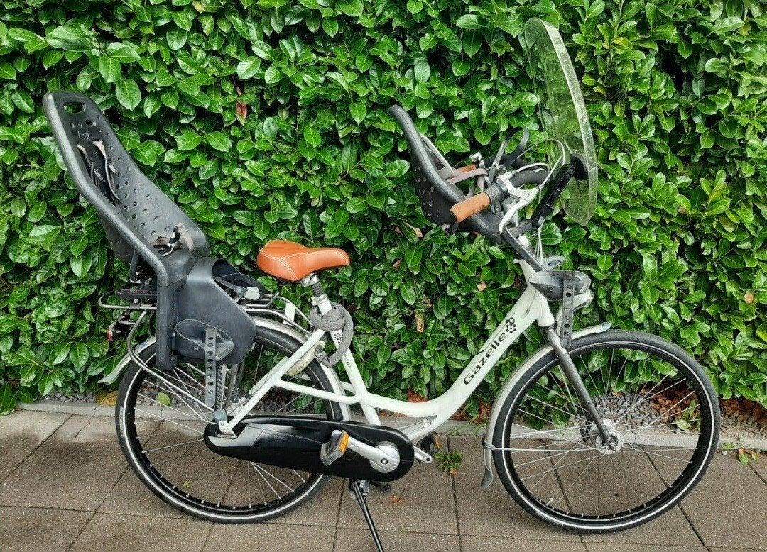 Gazelle Bloom 56cm 7 Versnellingen 2 Yepp-Zitjes, Fietsen en Brommers, 2 zitjes, 53 tot 56 cm, Ophalen of Verzenden, Zo goed als nieuw