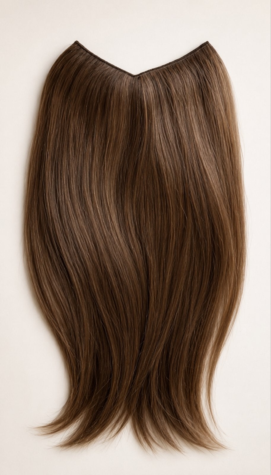 Haarverlenging met V Part - Bruin, Ophalen of Verzenden, Nieuw, Pruik of Haarverlenging