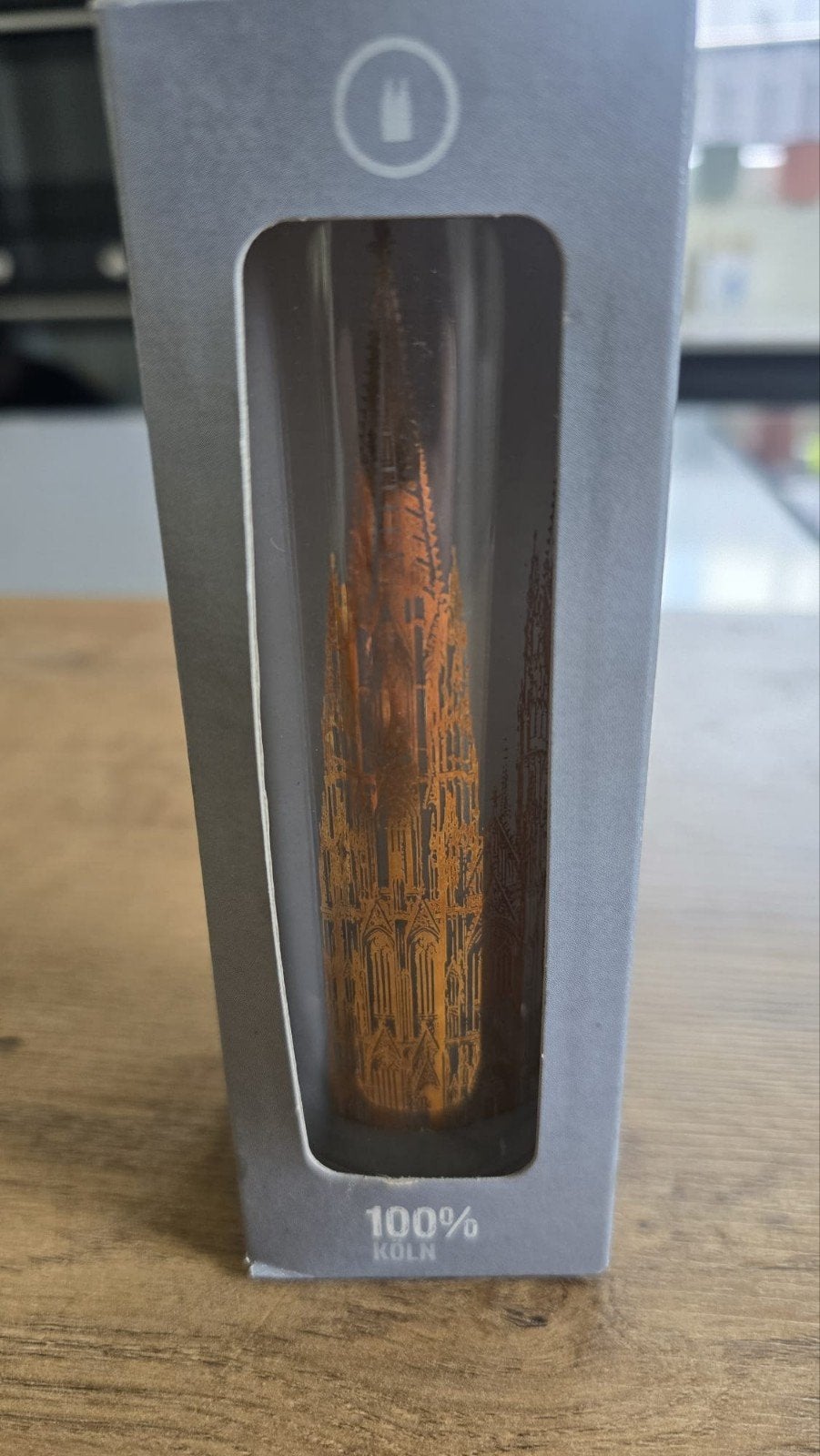 Kölsch glas van Dom van Keulen, Ophalen of Verzenden, Zo goed als nieuw, Bierglas