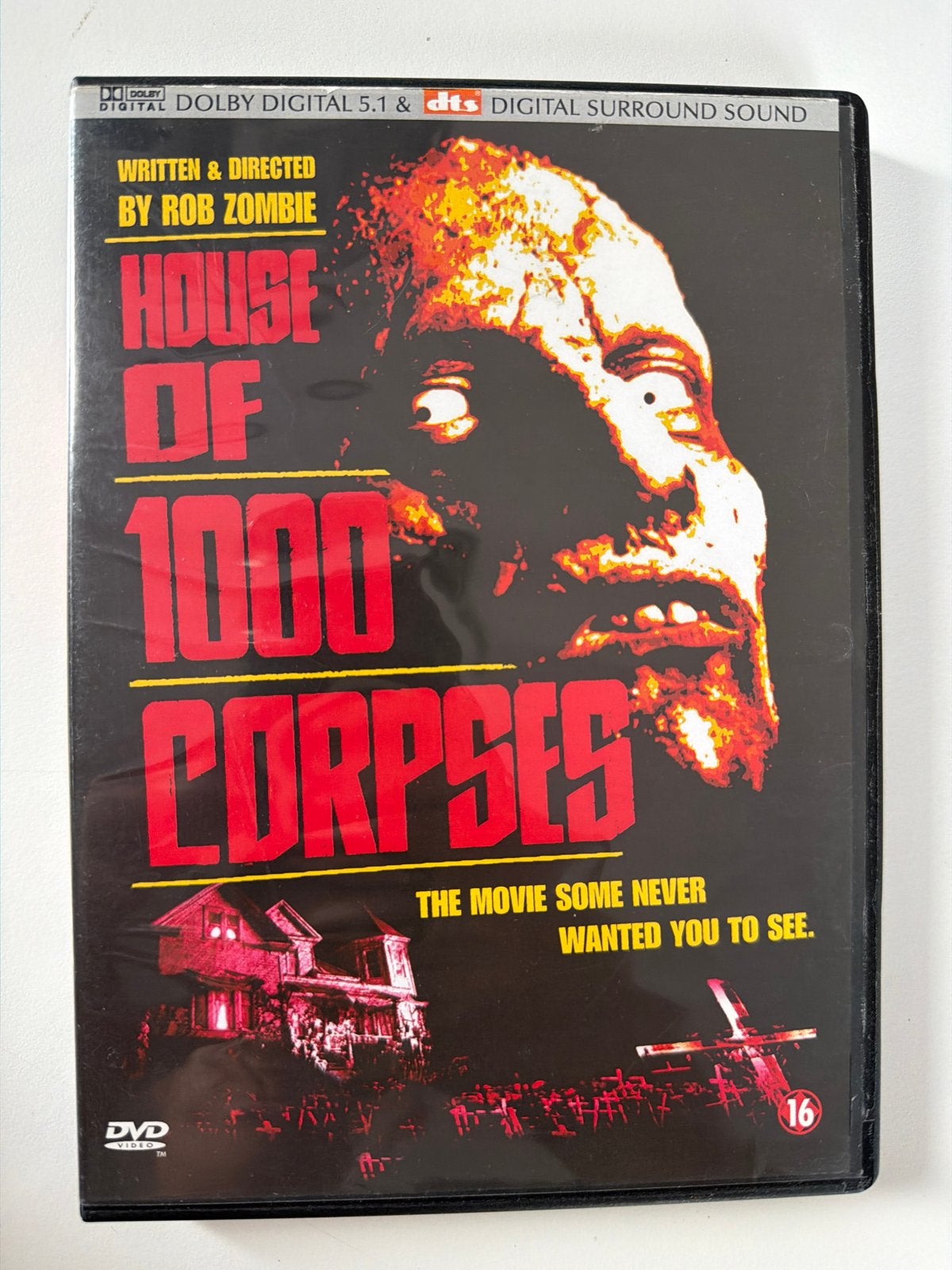 House of 1000 Corpses DVD - Rob Zombie Horrorfilm, Cd's en Dvd's, Dvd's | Horror, Vanaf 16 jaar, Nederlands, Ophalen of Verzenden