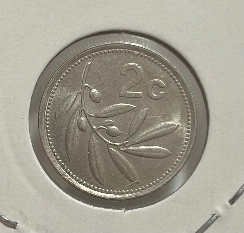 2 cent Malta 1991, Ophalen of Verzenden