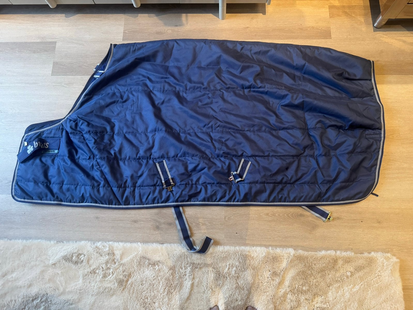 Bucas Quilt 150 grams staldeken 145/195, Dieren en Toebehoren, Paarden en Pony's | Dekens en Dekjes, Bucas, Gebruikt, Ophalen of Verzenden