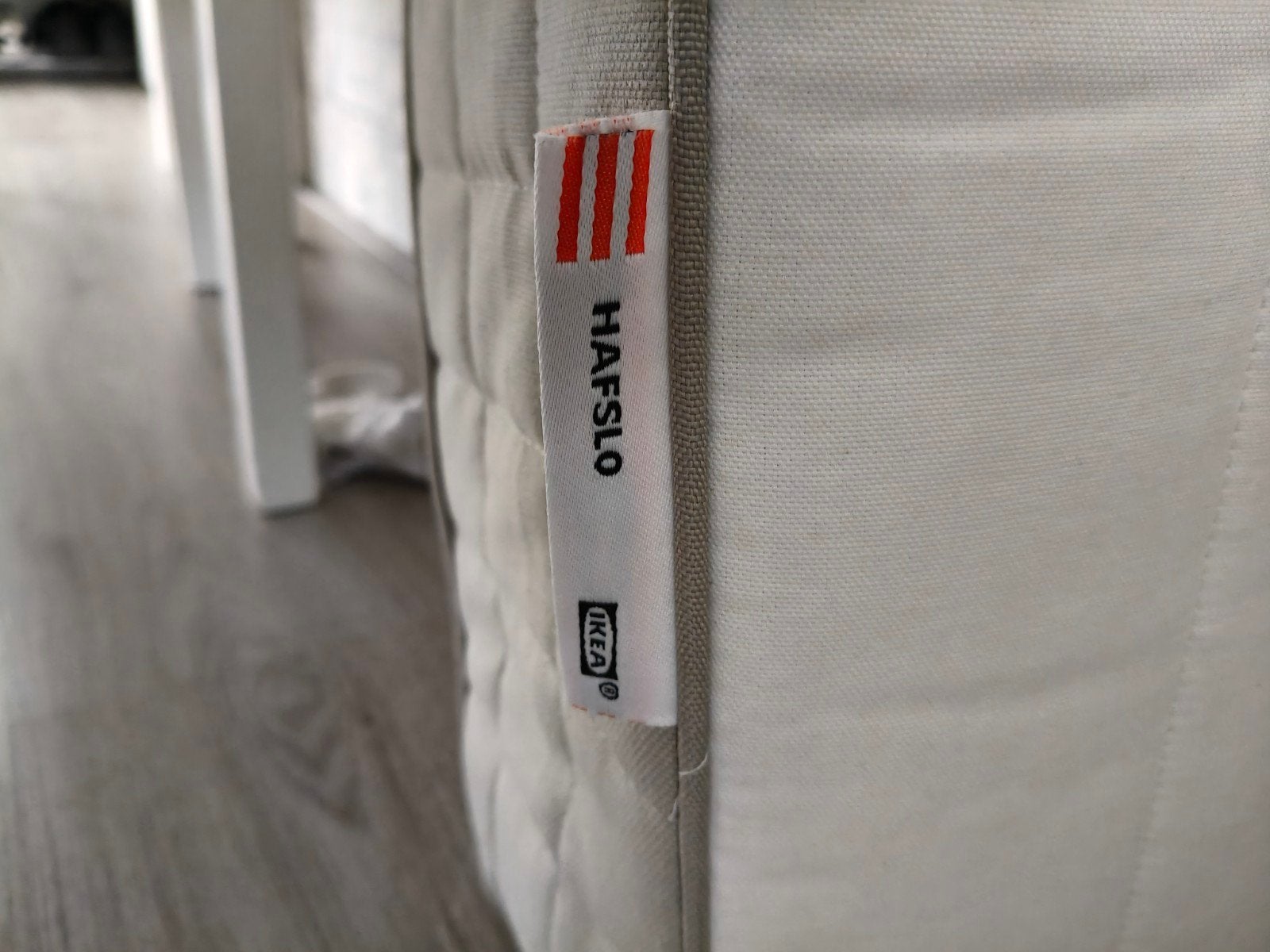 IKEA HAFSLO matras - Zo goed als nieuw, Ophalen, Tweepersoons, 140 cm, Zo goed als nieuw