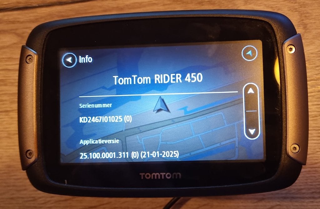 TomTom Rider 450, Ophalen of Verzenden, Zo goed als nieuw