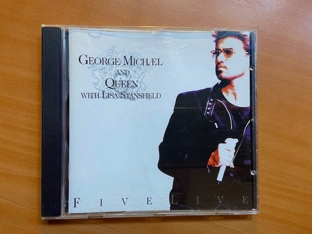 George Michael and Queen with Lisa Stansfield - Five Live, Gebruikt, Pop, Inclusief doosje, Ophalen of Verzenden