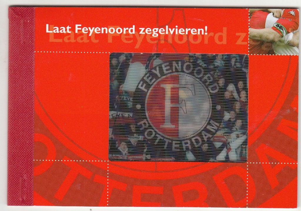 Postzegelboekje/prestige "Laat Feyenoord zegelvieren", Postzegels en Munten, Ophalen of Verzenden, Na 1940, Postfris