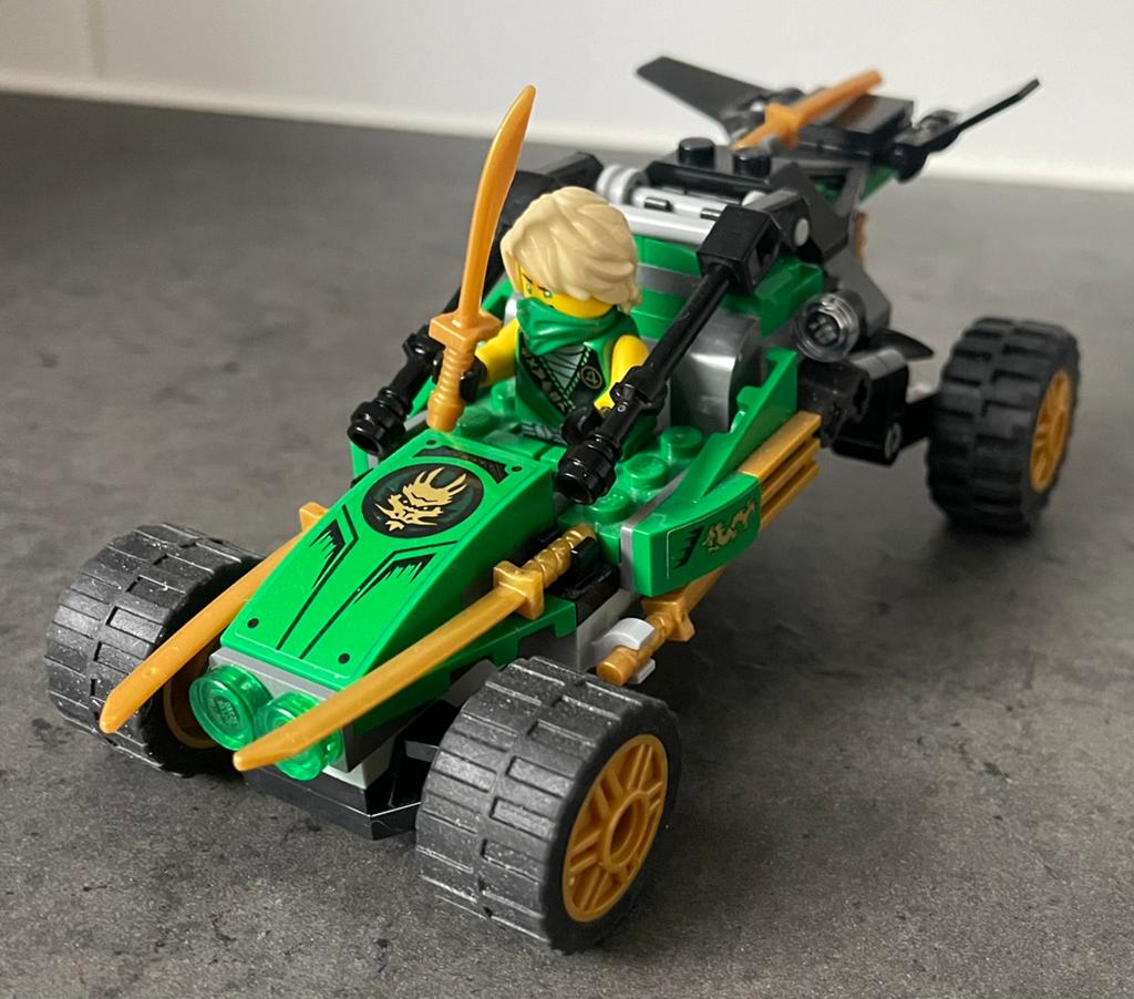 Lego Ninjago 71700 Jungle Aanvalsvoertuig, Ophalen of Verzenden, Zo goed als nieuw