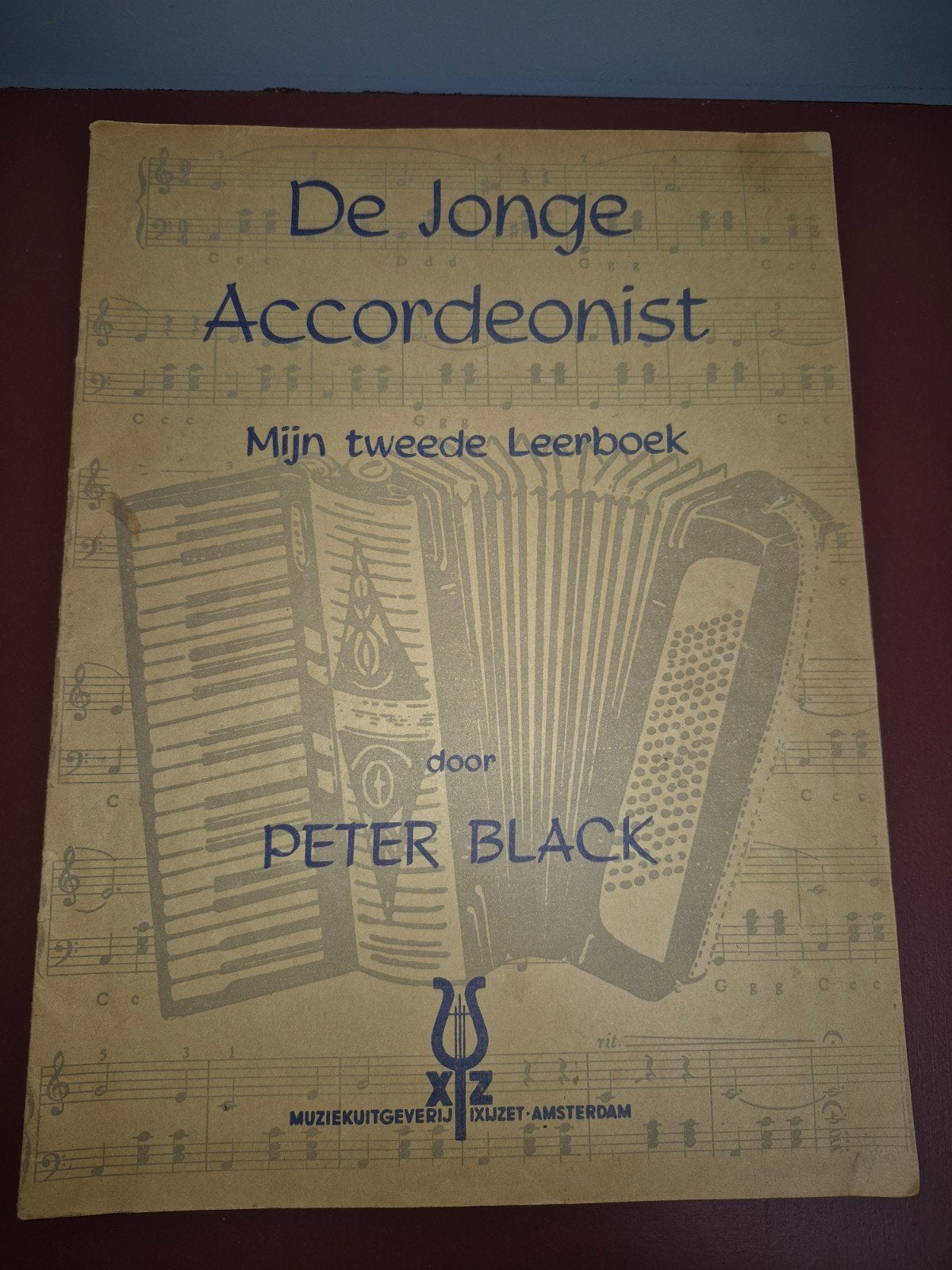 De Jonge Accordeonist - Mijn tweede Leerboek Peter Black, Gebruikt, Overige genres, Les of Cursus, Ophalen of Verzenden