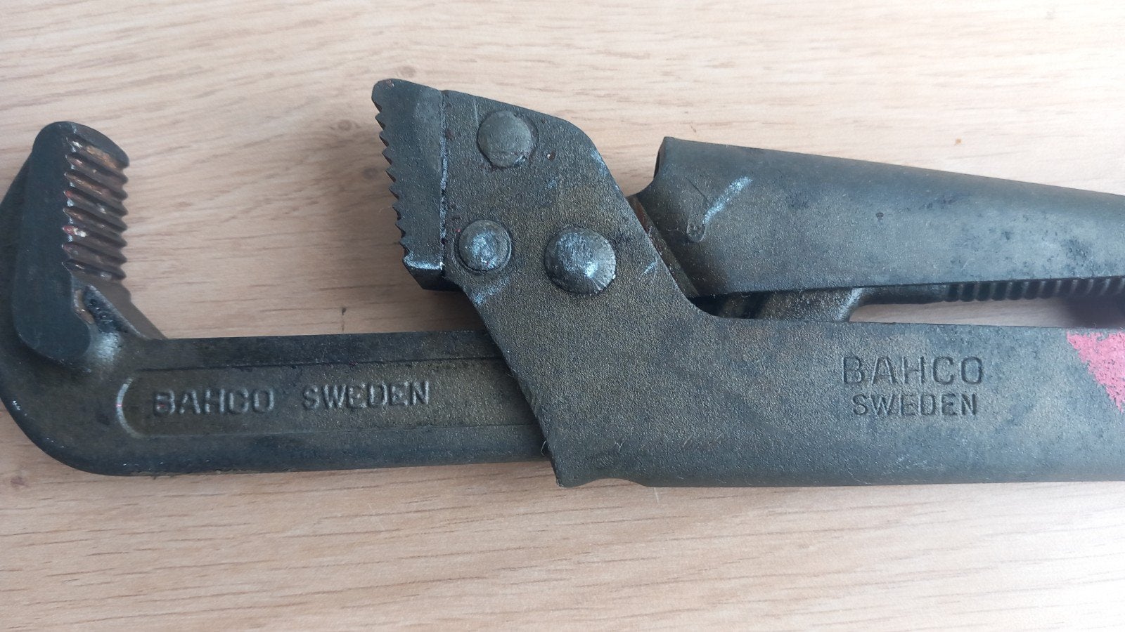 Bahco pijptang nr. 142 - Made in Sweden, Ophalen of Verzenden, Gebruikt, Tang, Overige merken