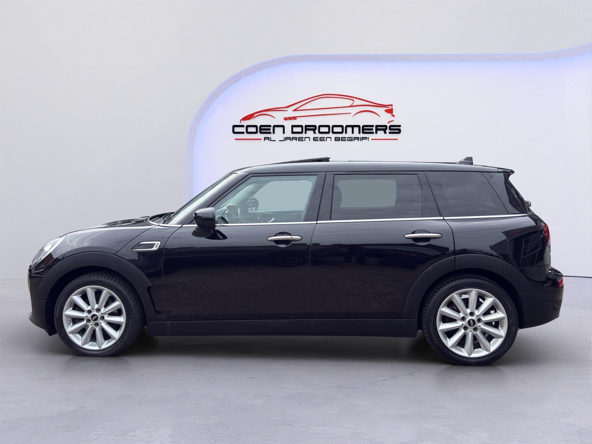 MINI Clubman 1.5 Cooper Chili /Apple Carplay/Schuif-kantelda, Auto's, Gebruikt, Leder en Stof, Zwart, 3 cilinders