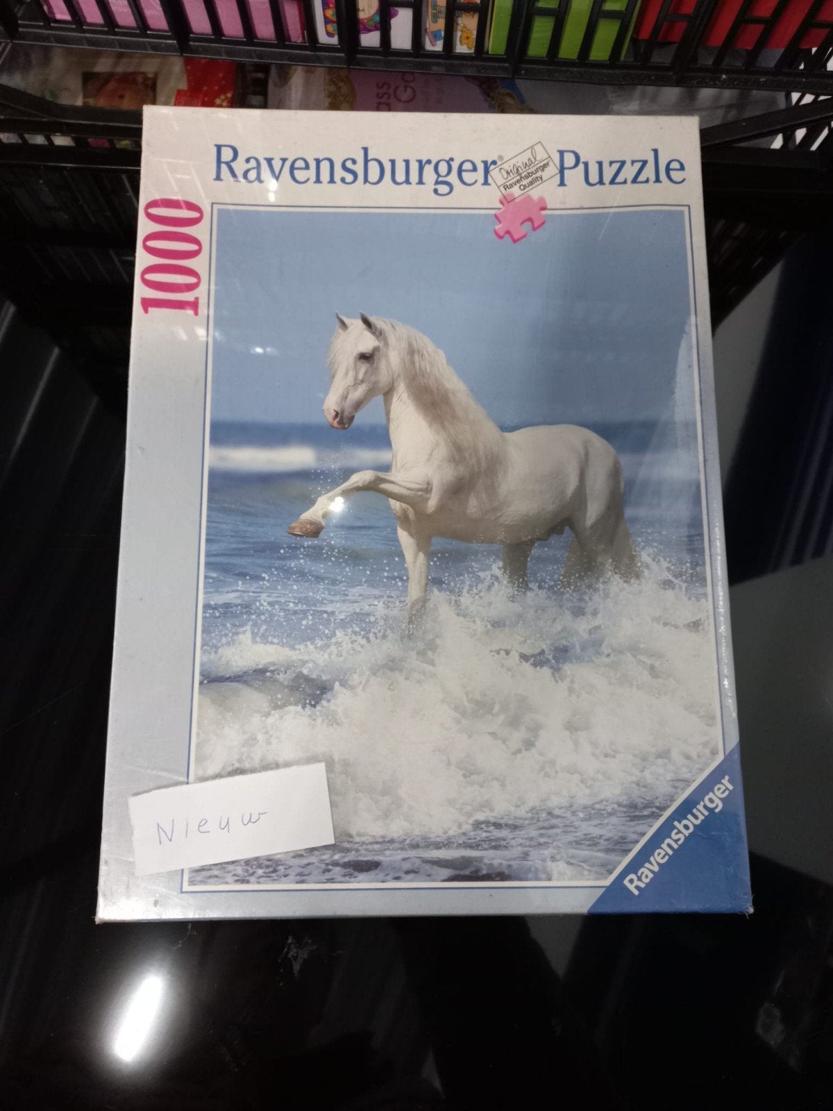 Nieuwe Ravensburger legpuzzel 1000 stukjes - Wit paard, Ophalen of Verzenden, 500 t/m 1500 stukjes, Nieuw, Legpuzzel