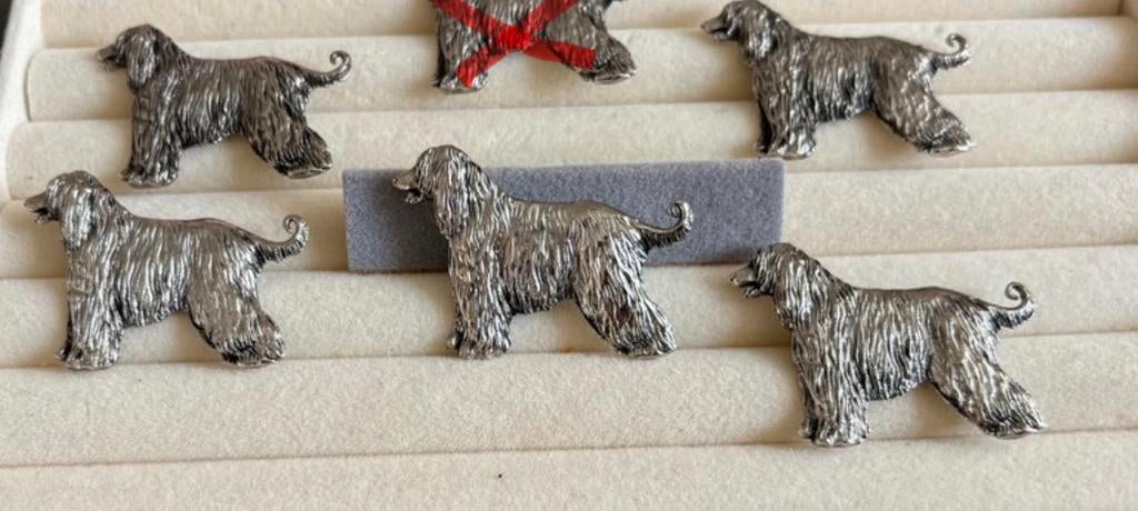 Afghaanse windehond speldjes 5, Verzamelen, Ophalen of Verzenden, Zo goed als nieuw, Overige onderwerpen