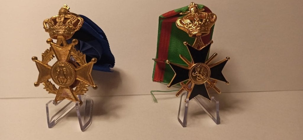 Belgium medal lot, Verzamelen, Verzenden, Landmacht
