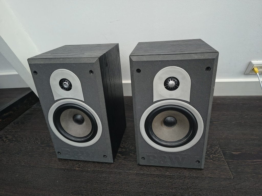 Bowers & Wilkins DM 550 Vintage Luidsprekersset B&W DM550, Audio, Tv en Foto, Luidsprekers, Ophalen, Gebruikt, 60 tot 120 watt