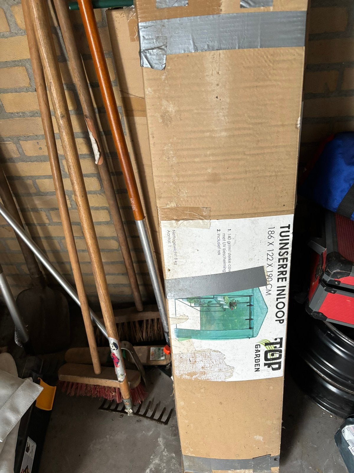 Kweekkas, Tuin en Terras, Kassen, Ophalen, Gebruikt, Plastic, Kweekkas