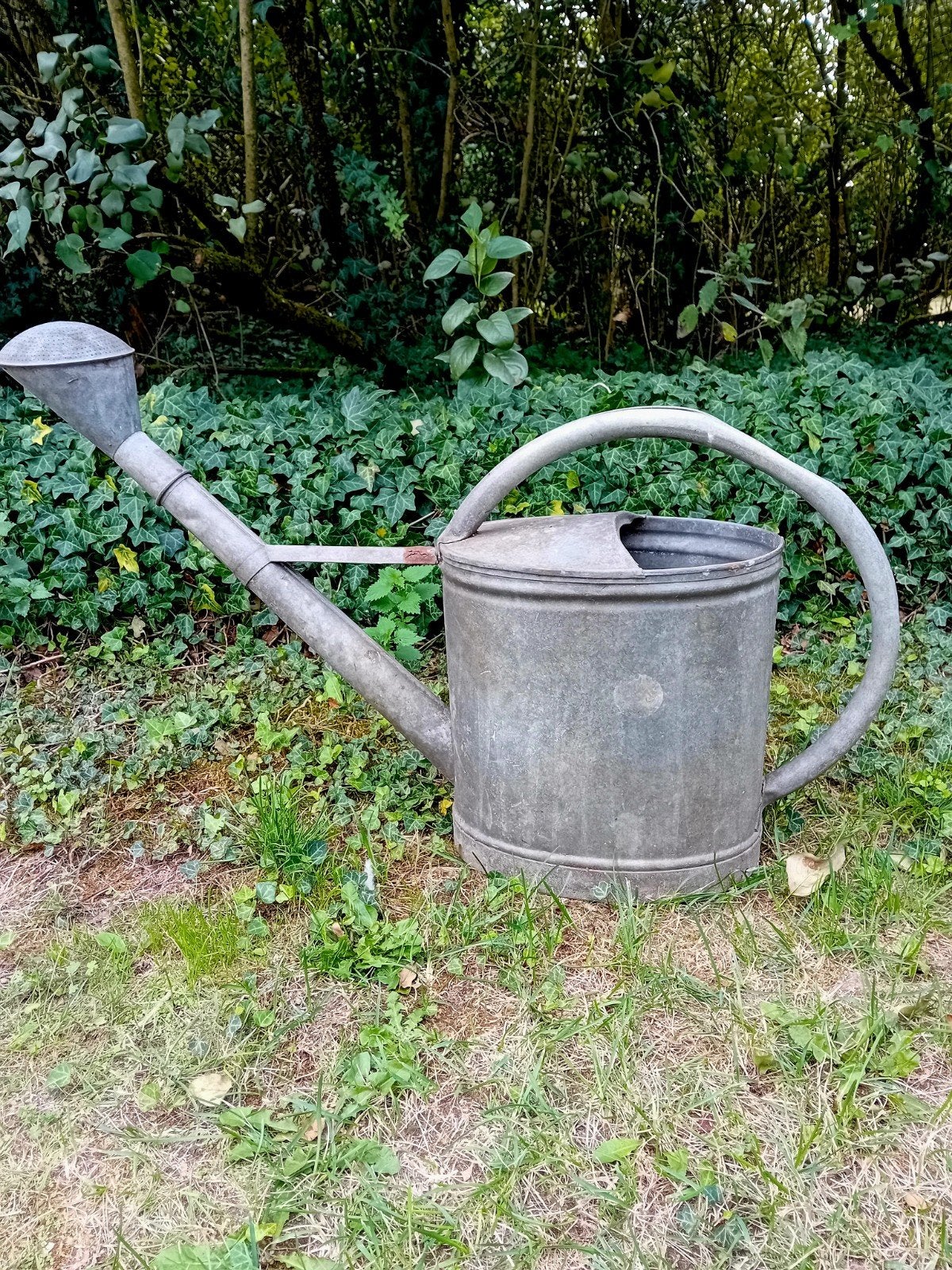 Zinken decoratie gieter, Ophalen, Gebruikt