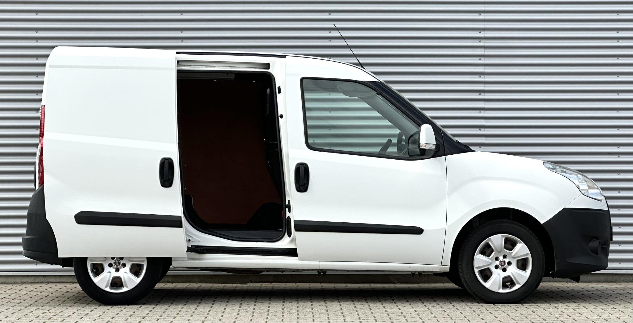 Fiat Doblò Cargo 1.3 MultiJet SX MARGE BTW VRIJ, Voorwielaandrijving, Euro 5, Stof, Gebruikt