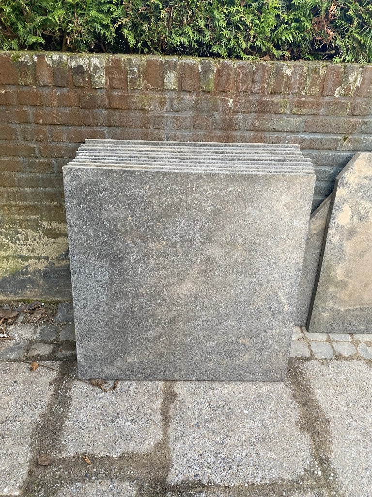 Terrastegels, Tuin en Terras, Gebruikt, Natuursteen, Terrastegels, 5 tot 10 m²