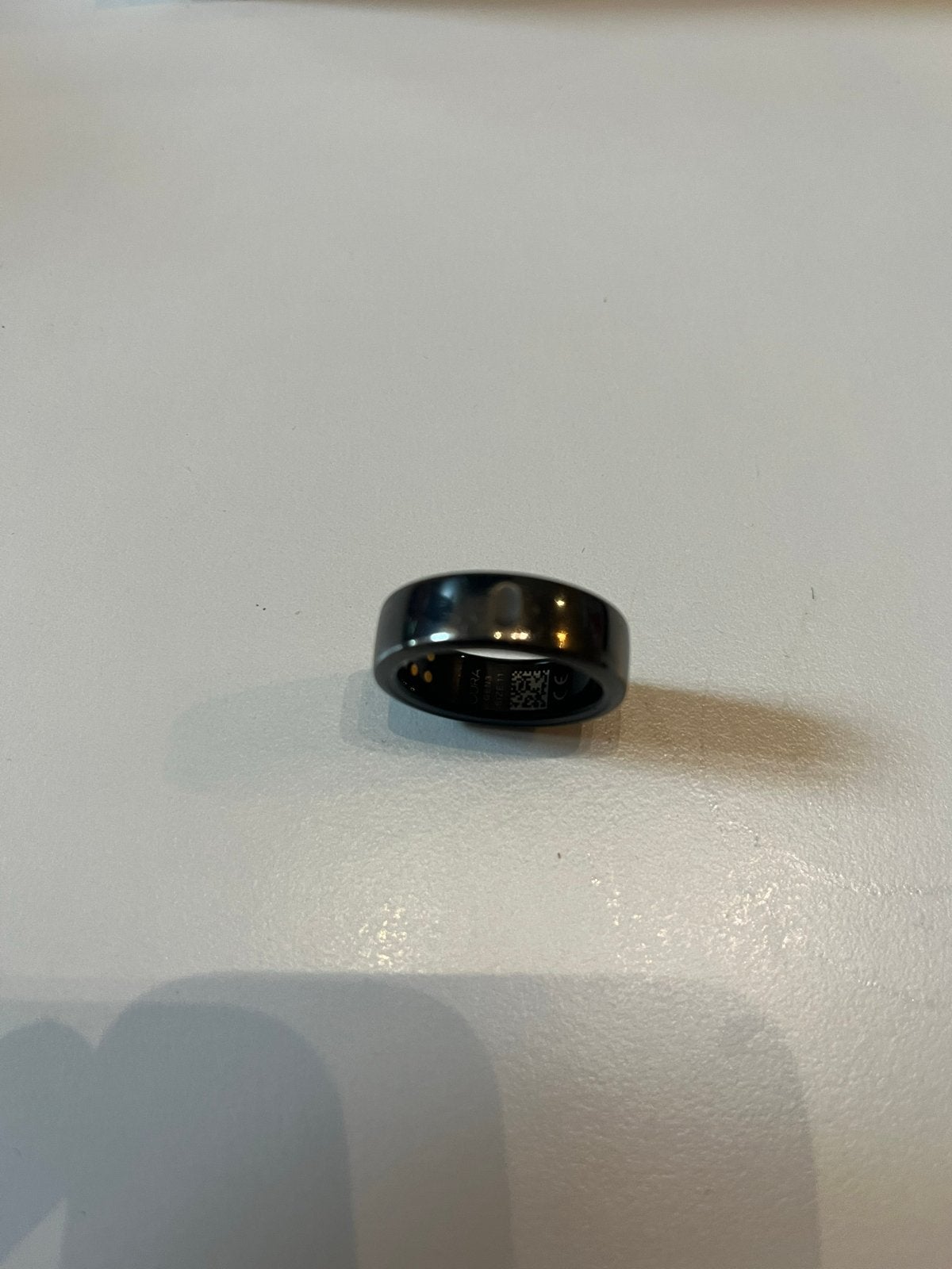 Oura Ring Gen 3 - Maat 11 - Zwart - smart ring, Gebruikt, Hartslag, Zwart, Ophalen of Verzenden