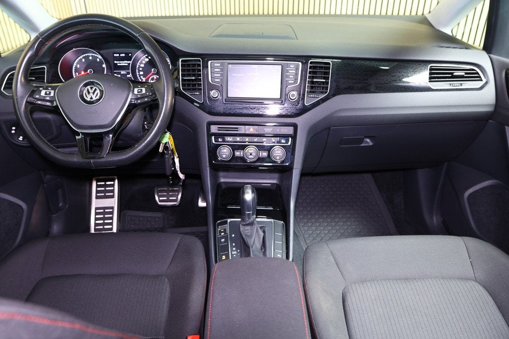 Volkswagen Golf Sportsvan 1.4 TSI Highline Business ACC NAVI, Auto's, Volkswagen, Stof, Gebruikt, Zwart, 4 cilinders