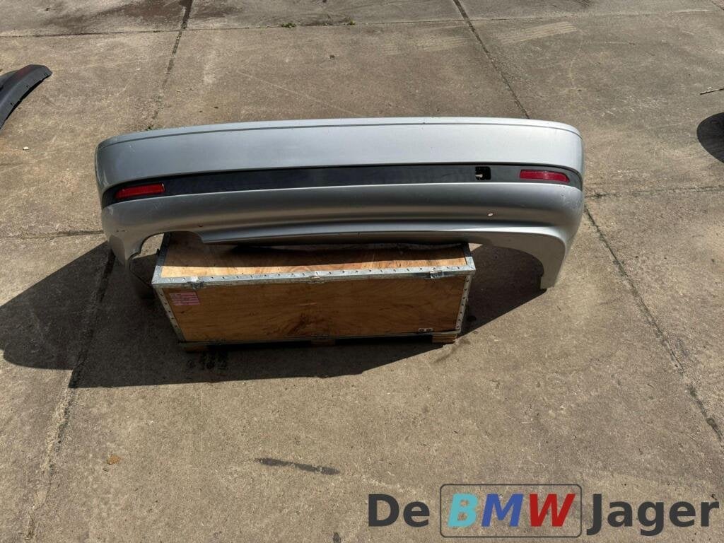 Achterbumper titan silber BMW 3-serie E46 51127112406, Gebruikt, Ophalen of Verzenden, Achter, Bumper