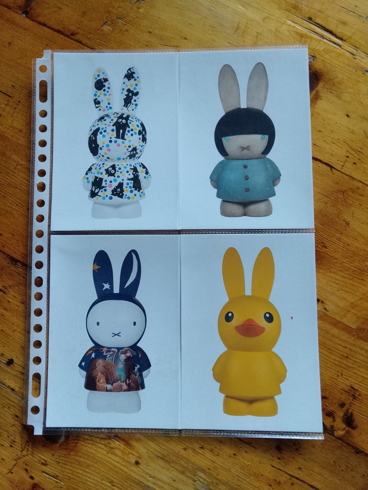 Miffy Nijntje Beeldjes Collectie Ansichtkaarten, Ophalen of Verzenden, Zo goed als nieuw