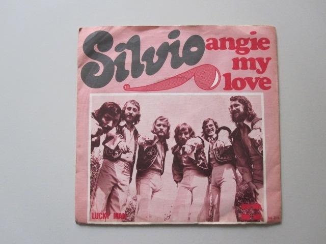 SILVIO - angie my love - vinyl 7", Gebruikt, 7 inch, Single, Ophalen of Verzenden