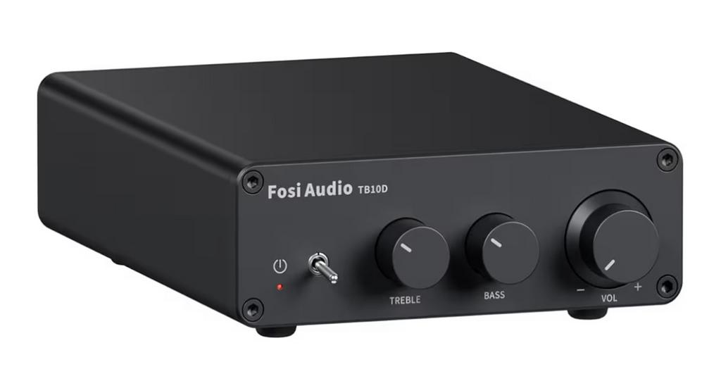 Fosi Audio TB10D Stereo Audio Versterker met Voeding, Overige merken, Ophalen of Verzenden, Zo goed als nieuw, 120 watt of meer