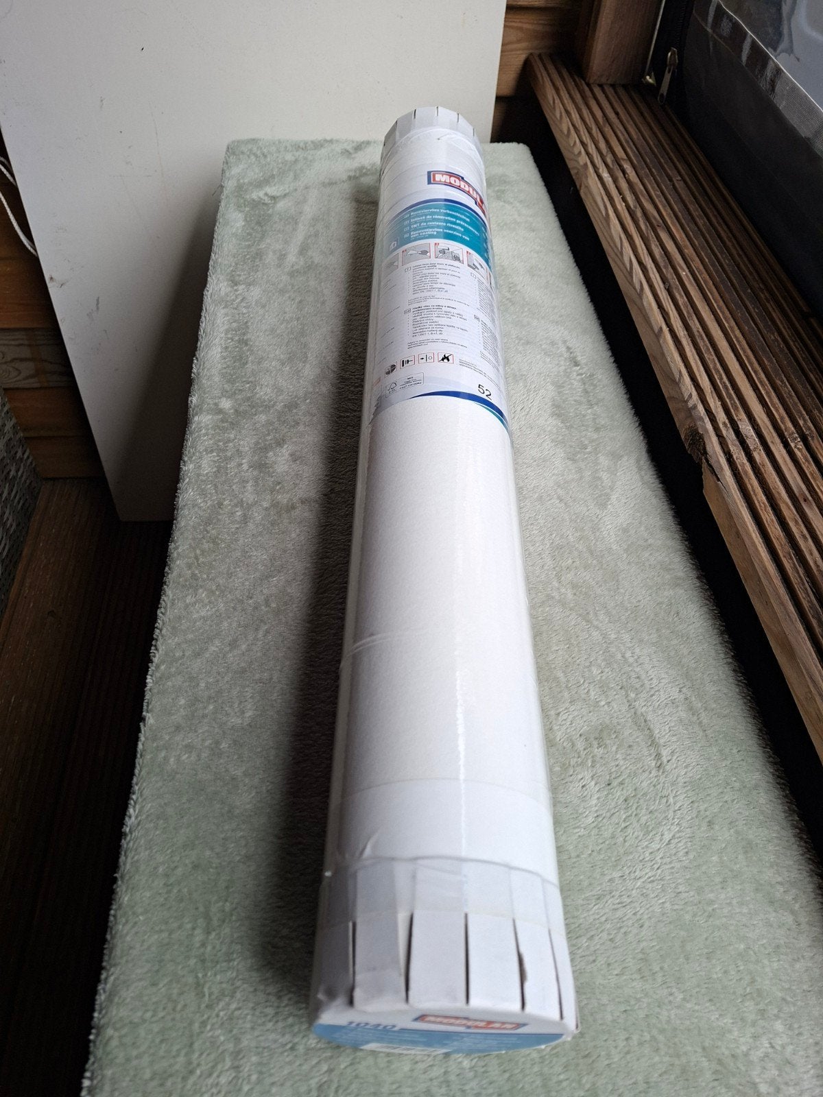 Modulan Renovliesbehang 1040 - 20m x 0,75m, Ophalen, Overige merken, Wit, Renovlies