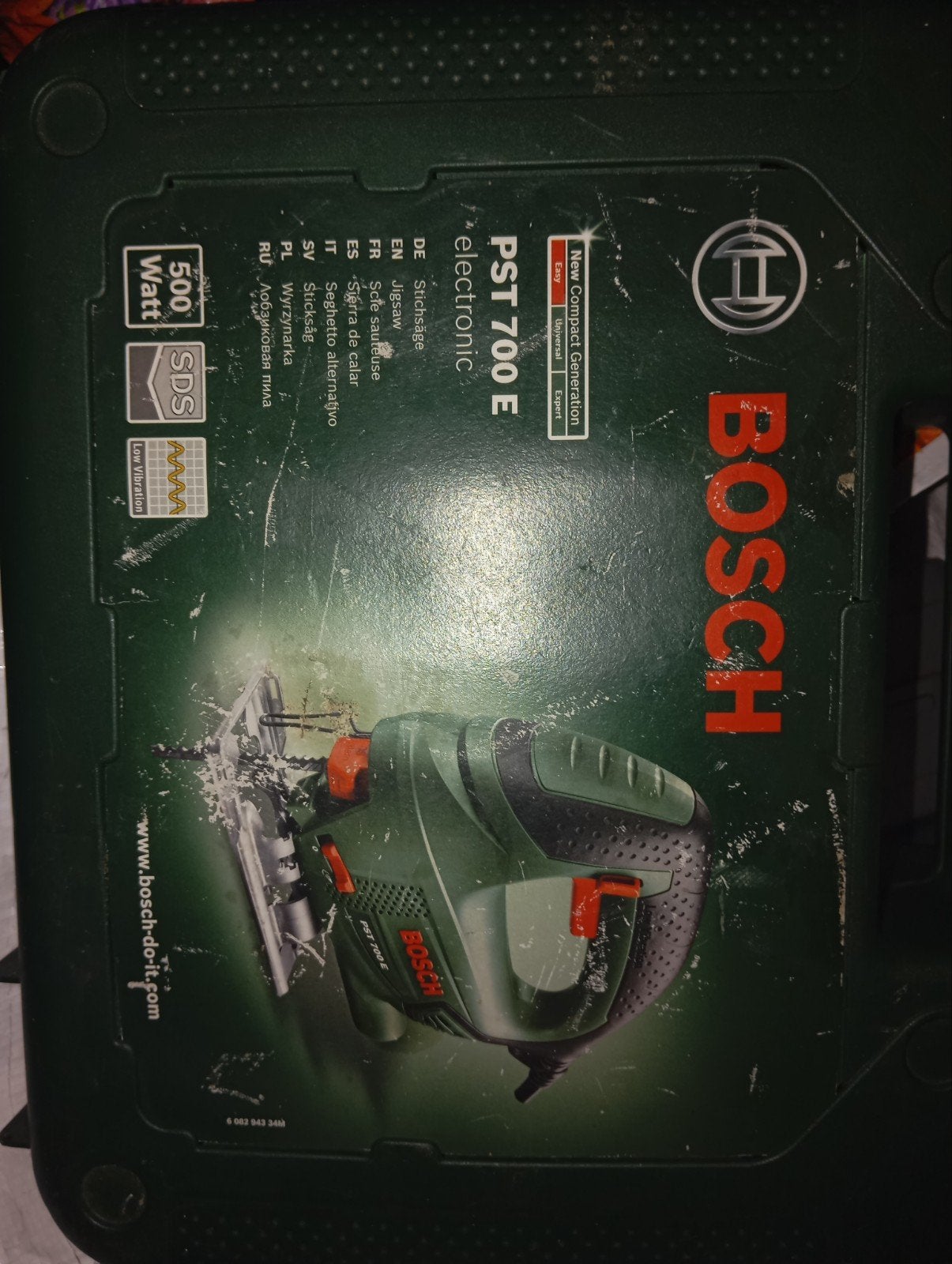 Bosch PST 700 E Decoupeerzaag - Zo goed als nieuw, Decoupeerzaag, Ophalen of Verzenden, Zo goed als nieuw, 30 tot 70 mm