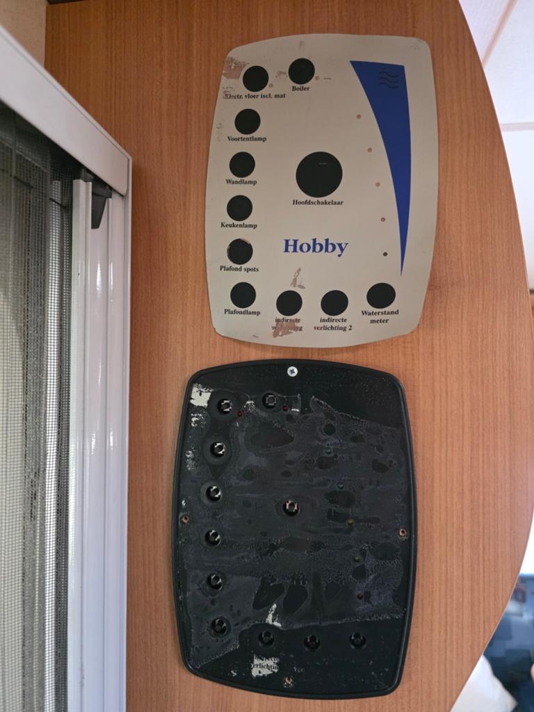 Hobby Camper Bedieningspaneel Toptron GmbH HO06 EL301, Ophalen of Verzenden, Gebruikt