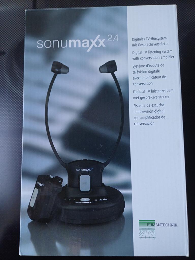 Sonumaxx 2.4 Digitale TV Hoorsysteem, Ophalen, Zo goed als nieuw, Minder dan 2 meter, Overige kabels