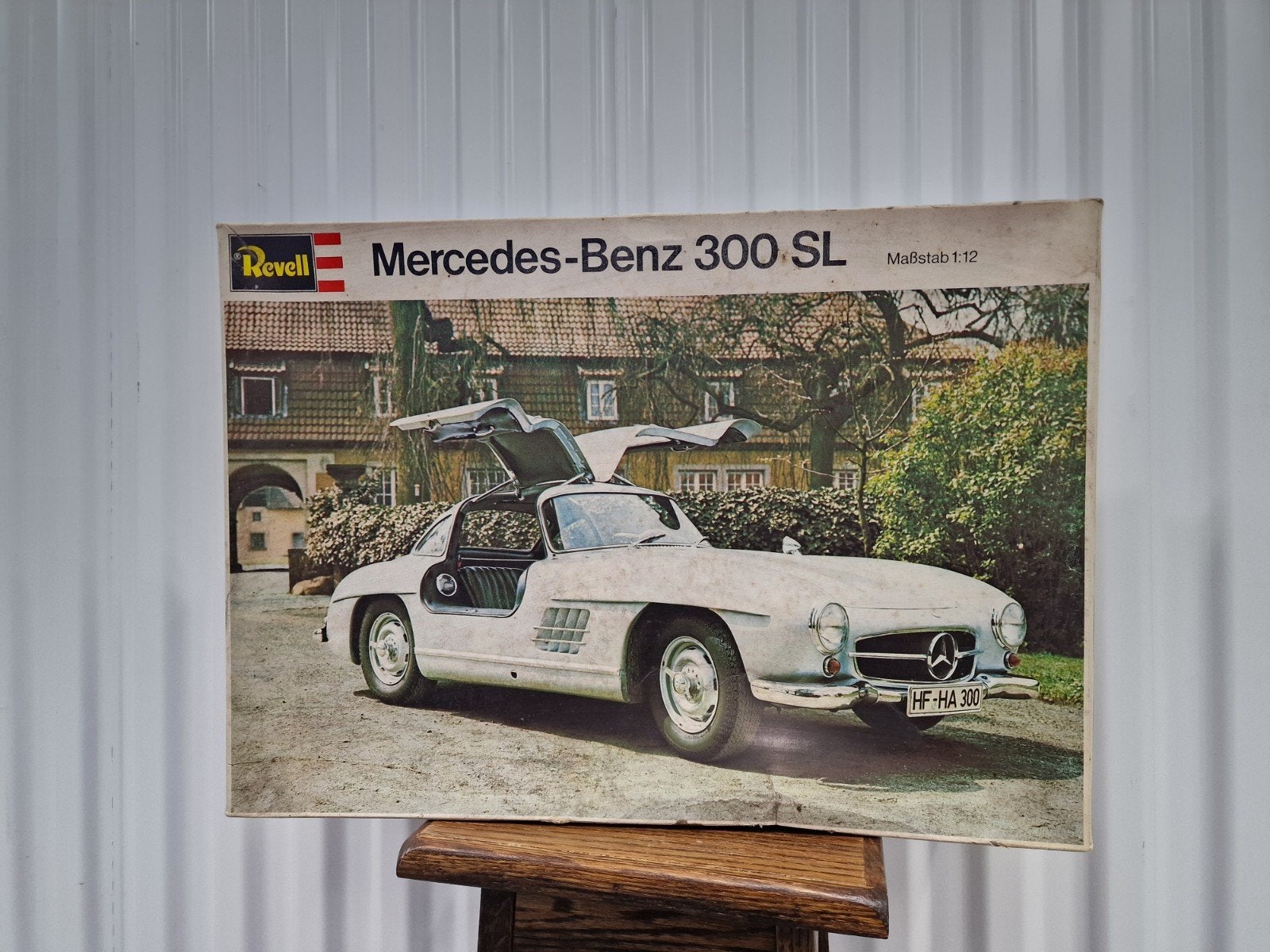 Vintage Modelbouw modelauto Mercedes-Benz 300 SL  revell, Ophalen of Verzenden, Auto
