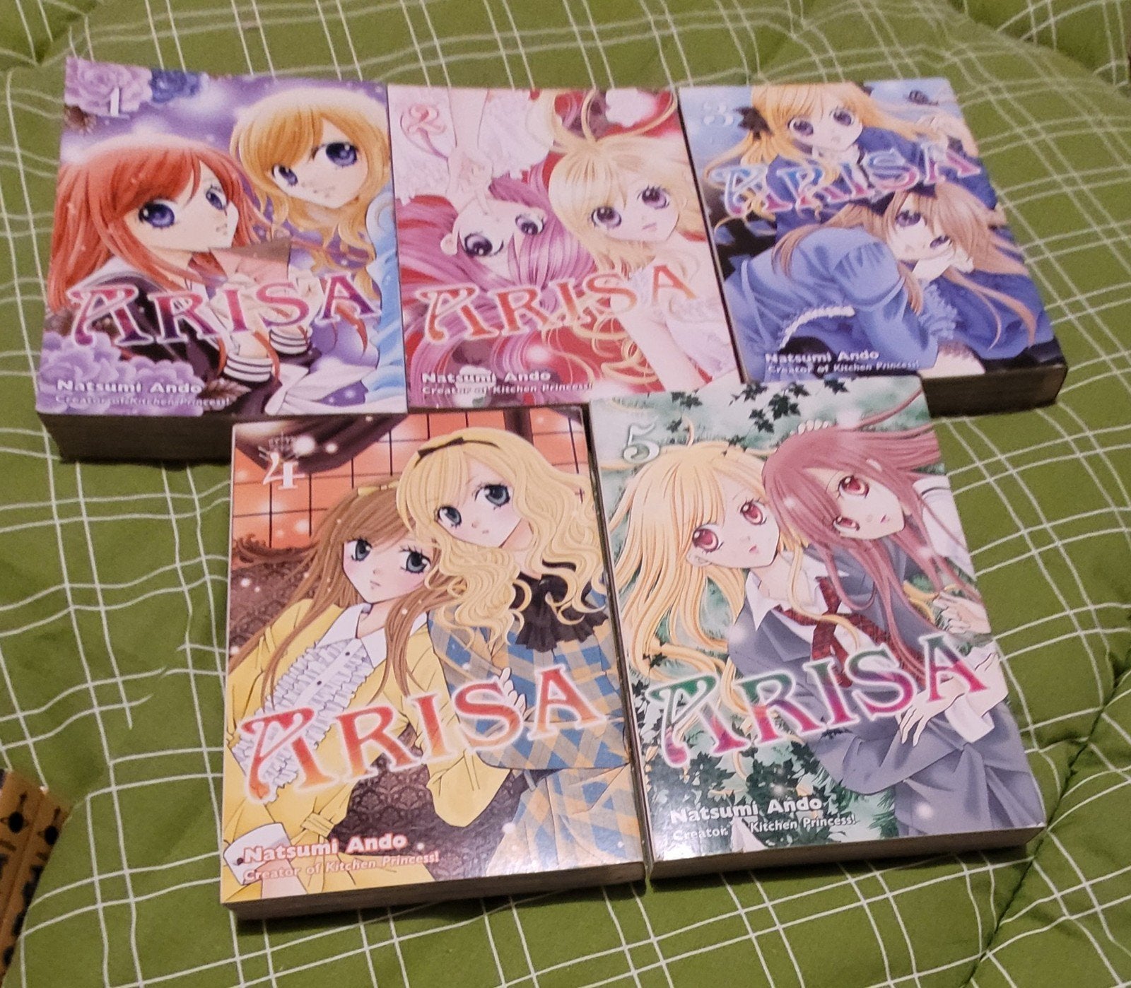 Manga's Arisa vol. 1 tm 5, Gelezen, Ophalen of Verzenden, Japan (Manga), Natsumi Ando