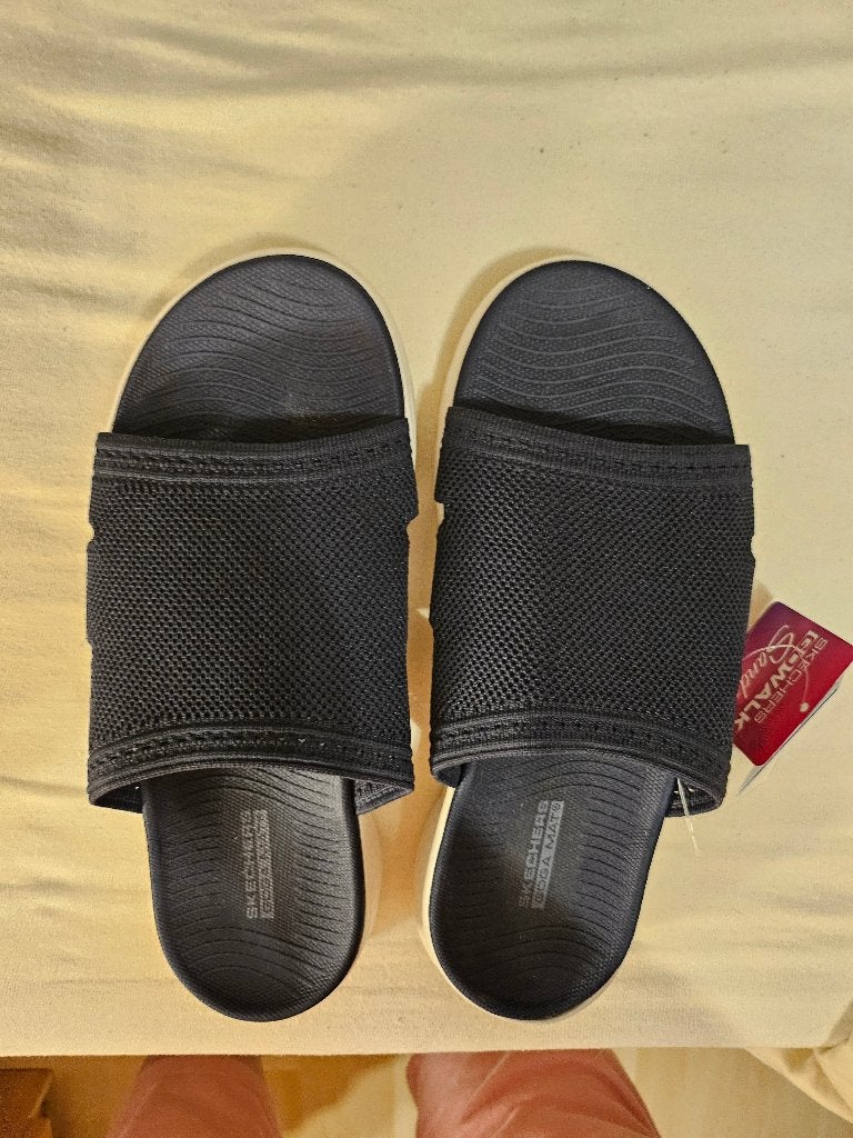 Nieuwe Skechers sandalen, Ophalen, Skechers, Blauw, Nieuw