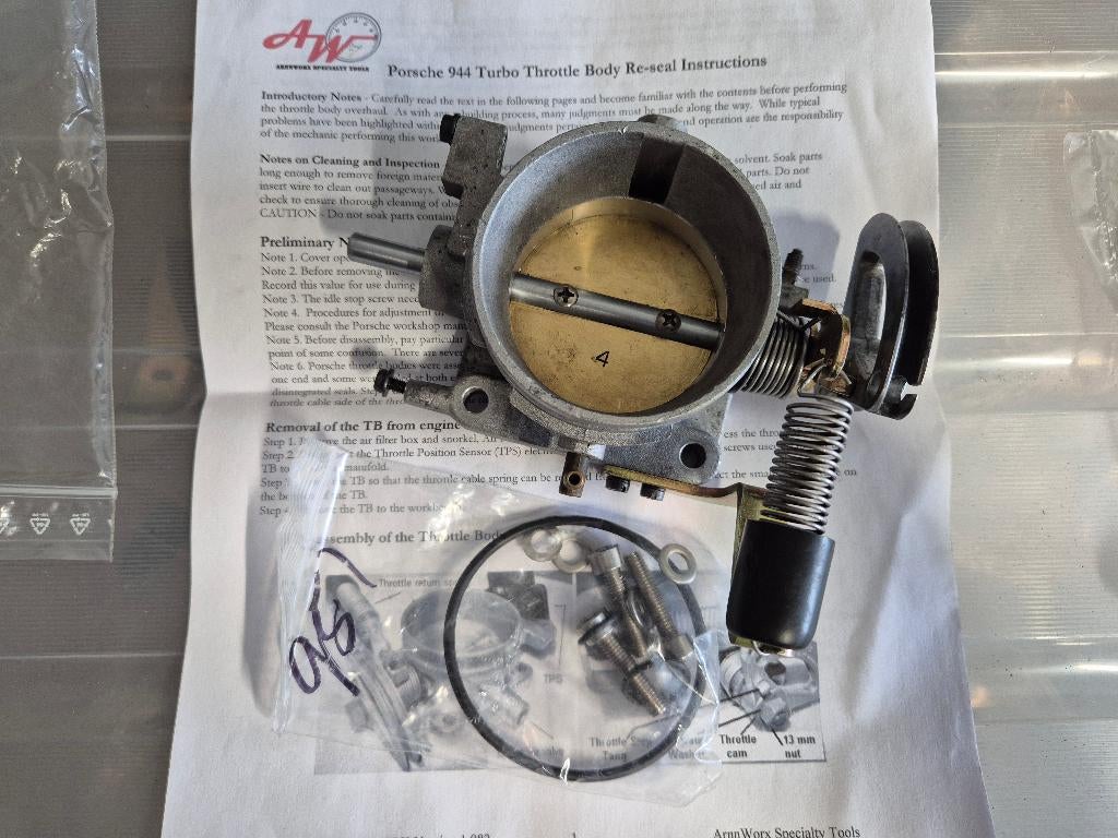 Porsche 944 turbo gasklephuis, Ophalen, Gebruikt, Porsche