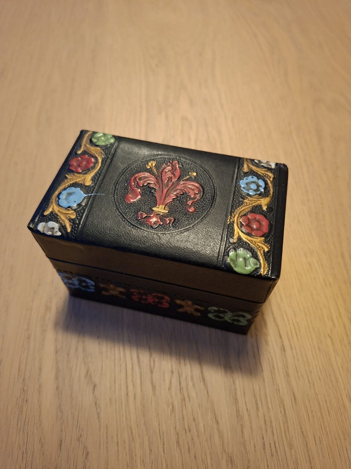 2 sets 40S speelkaarten SN in antieke Florentijnse leren doo, Ophalen of Verzenden, Nieuw, Speelkaart(en)