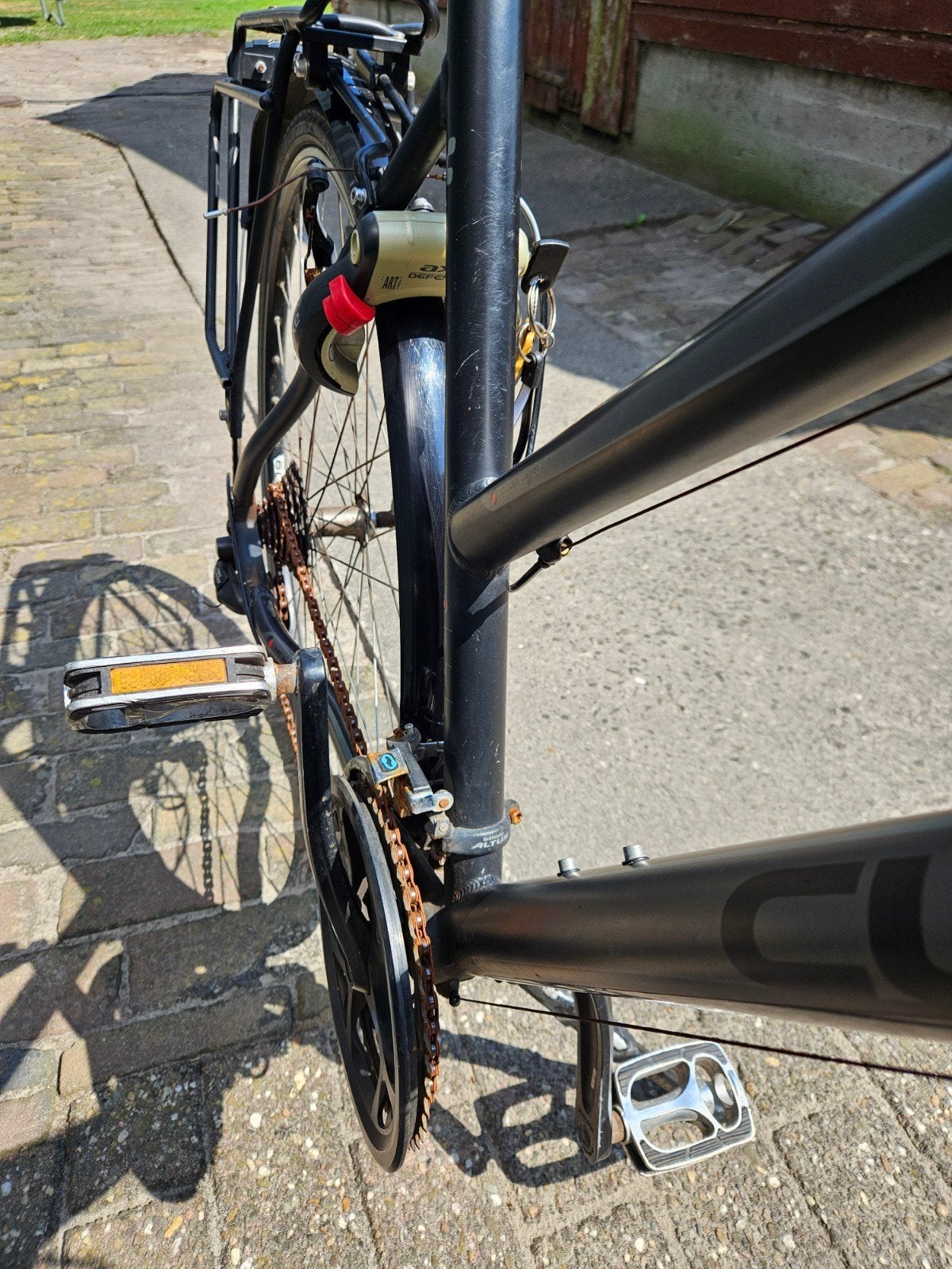 cube town damesfiets., Fietsen en Brommers, 28 inch, Velgrem, Meer dan 20 versnellingen, Ophalen
