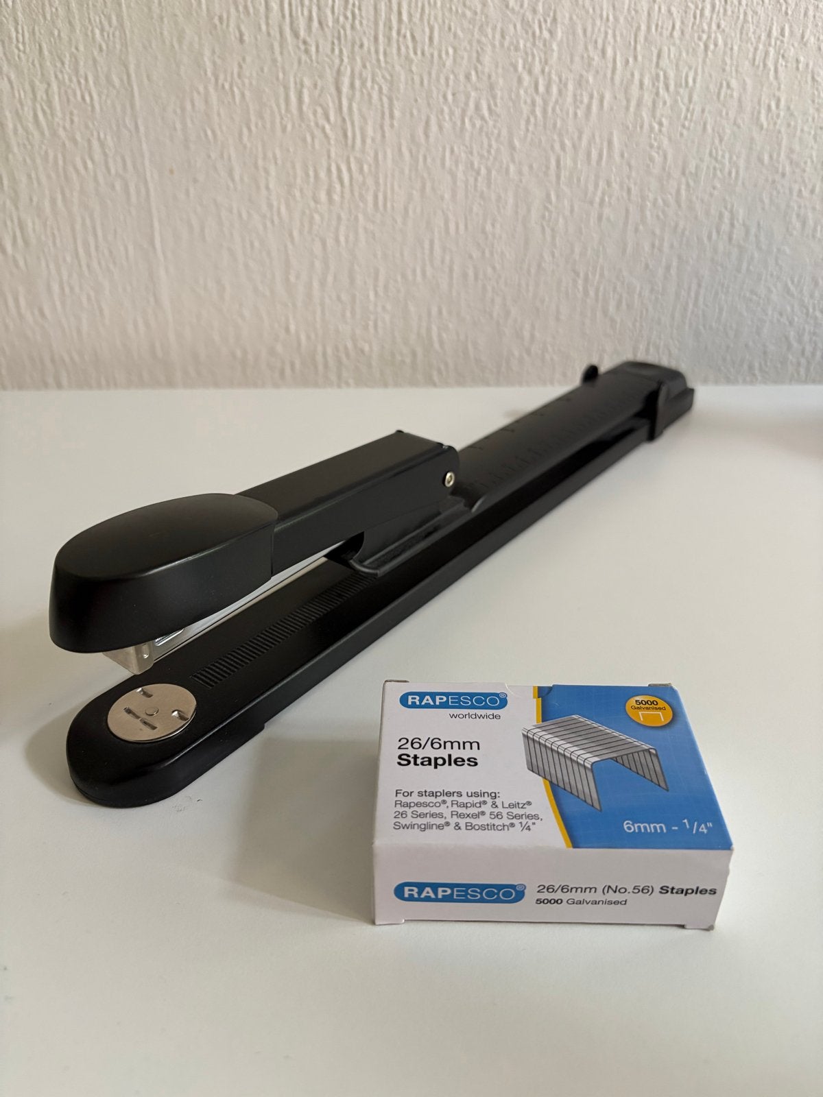 Rapesco Long Reach Stapler + Staples + Original Box, Diversen, Bureau-accessoires, Ophalen