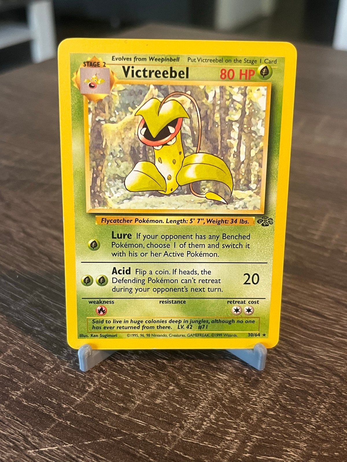 Victreebel (30/64) - Jungle - EX, Hobby en Vrije tijd, Verzamelkaartspellen | Pokémon, Ophalen of Verzenden, Zo goed als nieuw