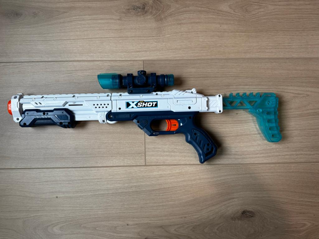 X-Shot Blaster met richtkijker, Ophalen, Gebruikt, Jongen of Meisje