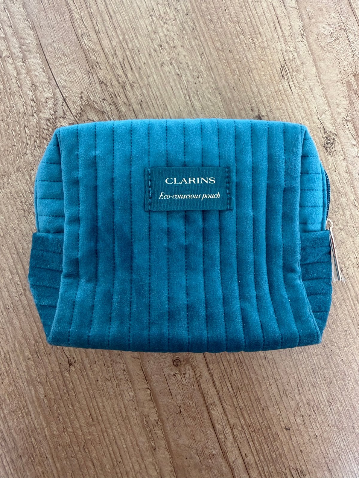 Make-up tasje met diverse testers, Ophalen of Verzenden, Zo goed als nieuw, Blauw, Dame