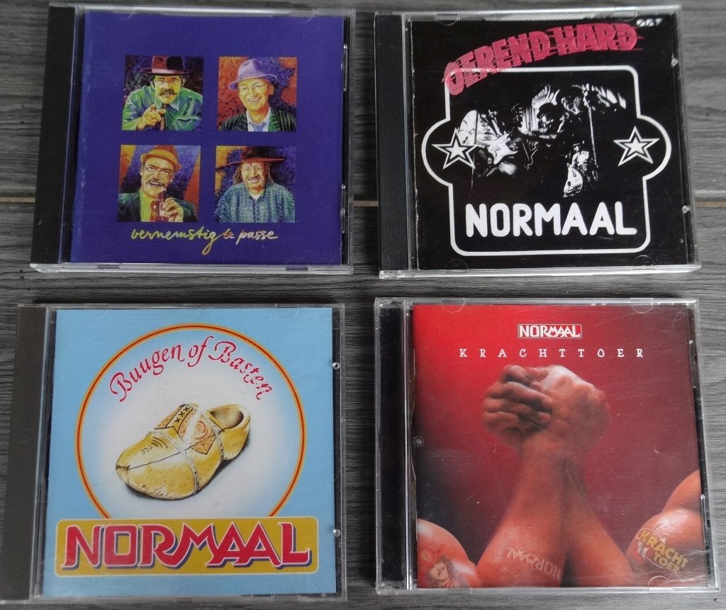4x verschillende   CD-s    NORMAAL, Ophalen of Verzenden, Zo goed als nieuw, Rock, Album