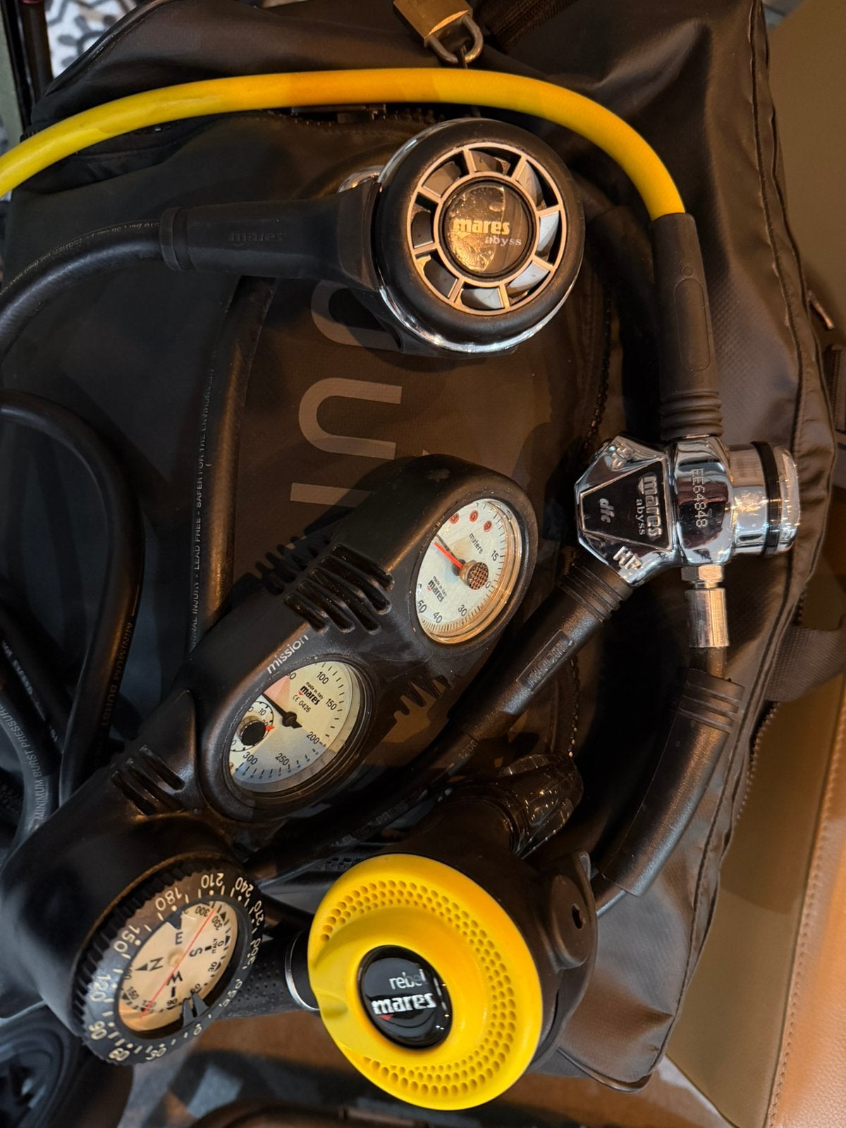 Duikuitrusting Mares scubapro, Ophalen, Zo goed als nieuw, Overige typen